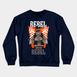 Hard Rebel Crewneck Sweatshirt